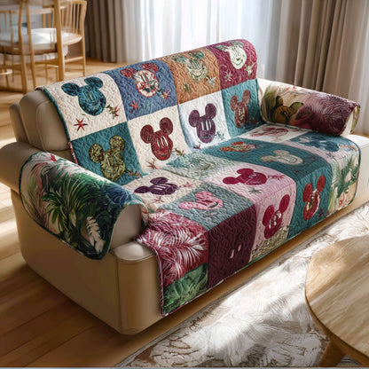 Botanical Keepsake Quilted Sofa Cover DMC0PT023