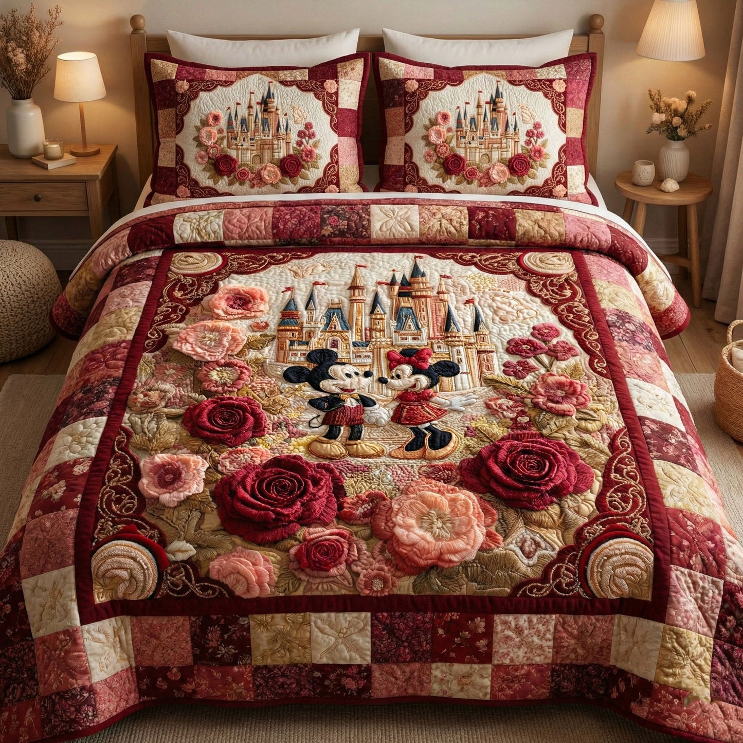 Cherished Moments 3-Piece Quilted Bedding Set DMC0NT048