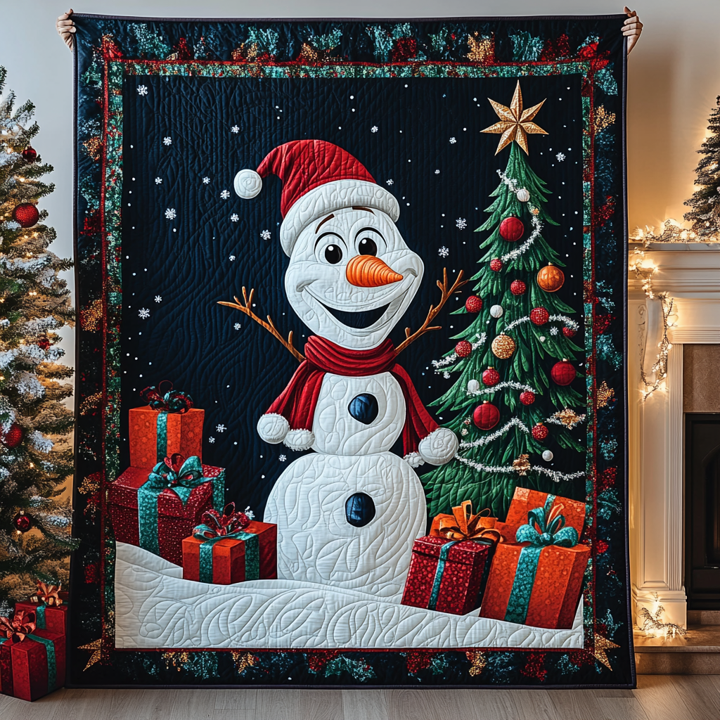 Chill and Cheer Quilted Blanket NCU0LT096