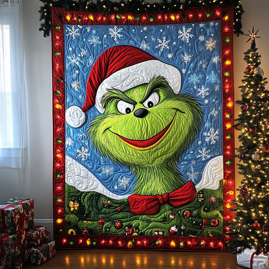 Christmas Shenanigans Quilted Blanket NCU0LT065