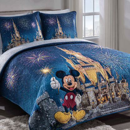 Classic Smile 3-Piece Quilted Bedding Set DMC0DK029