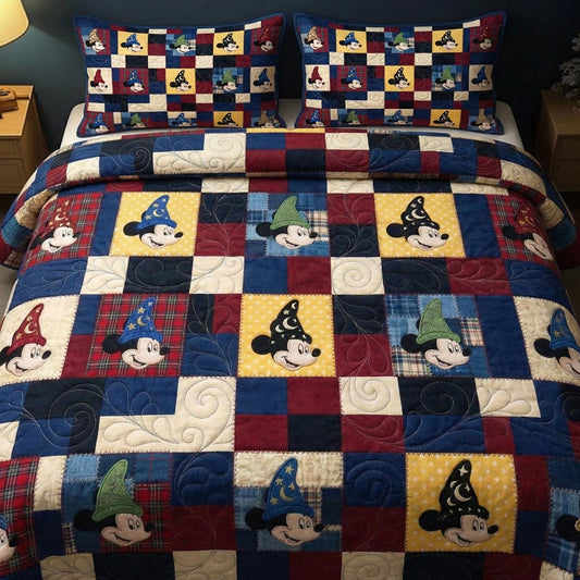 Classic Smiles 3-Piece Quilted Bedding Set DMC0DV033