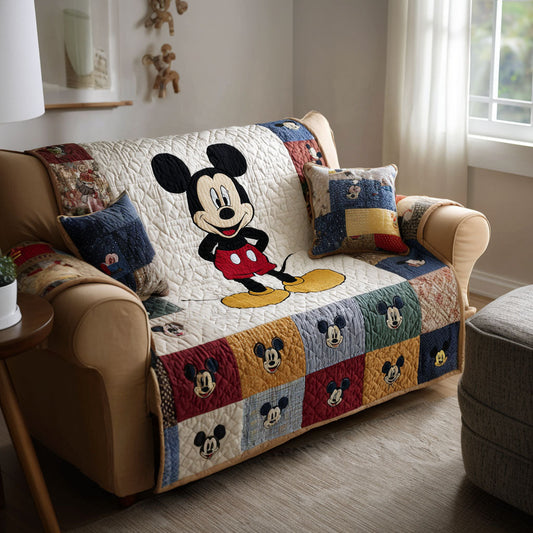 Colorful Memories Quilted Sofa Cover DMC0NT016