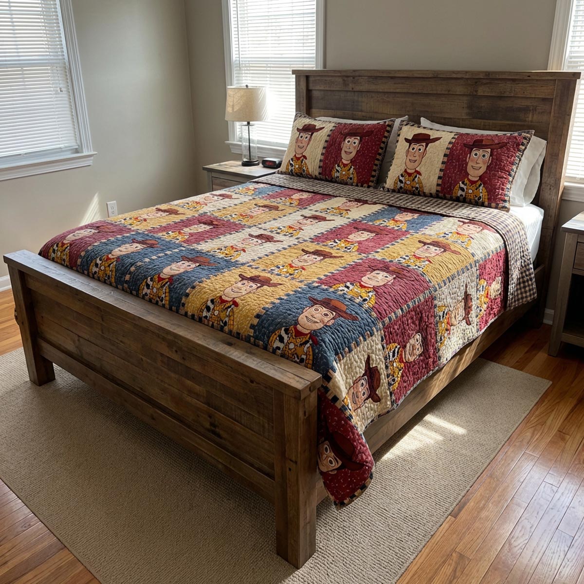 Country Hero 3-Piece Quilted Bedding Set DMC0DV061