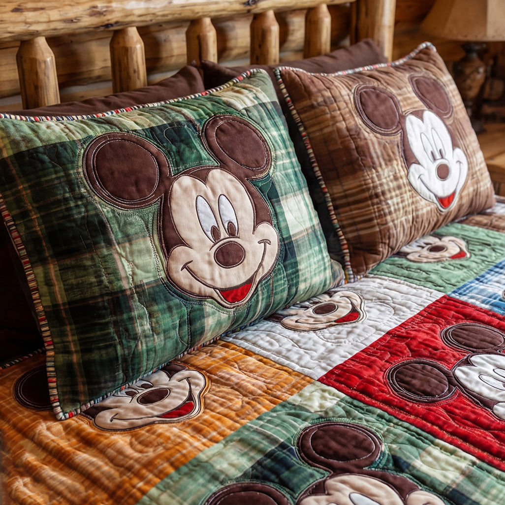 Country Keepsake 3-Piece Quilted Bedding Set DMC0PT064