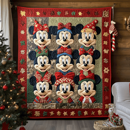 Cozy Christmas Quilted Blanket NCU0HT013