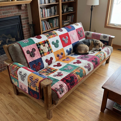 Cozy Cabin Memories Quilted Sofa Cover DMC0PT050