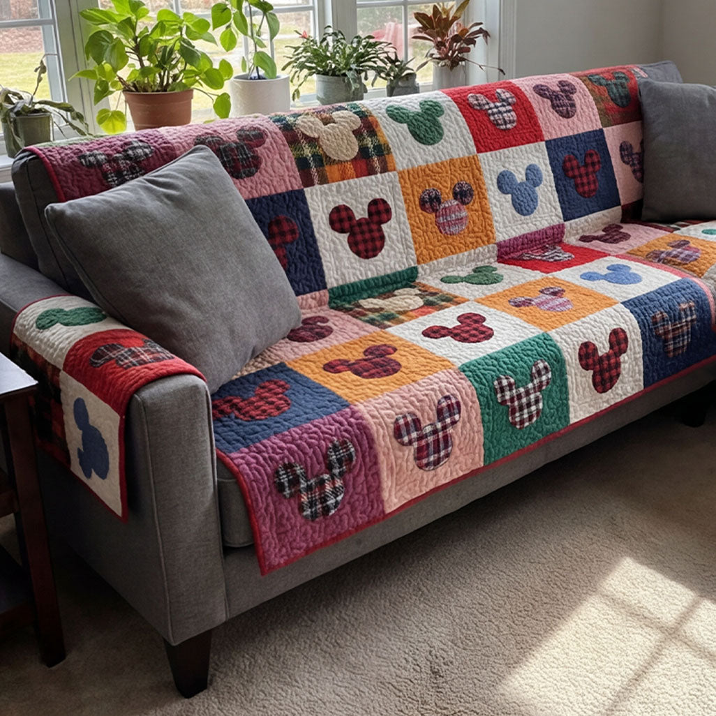 Cozy Cabin Memories Quilted Sofa Cover DMC0PT050