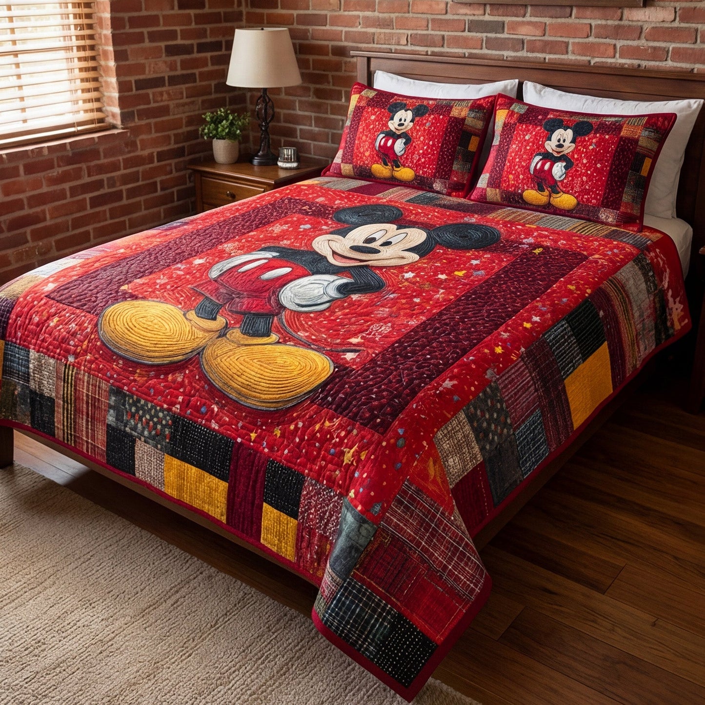 Cozy Childhood 3-Piece Quilted Bedding Set DMC0NT128