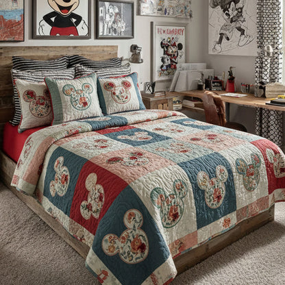 Cozy Heritage 3-Piece Quilted Bedding Set DMC0PT042