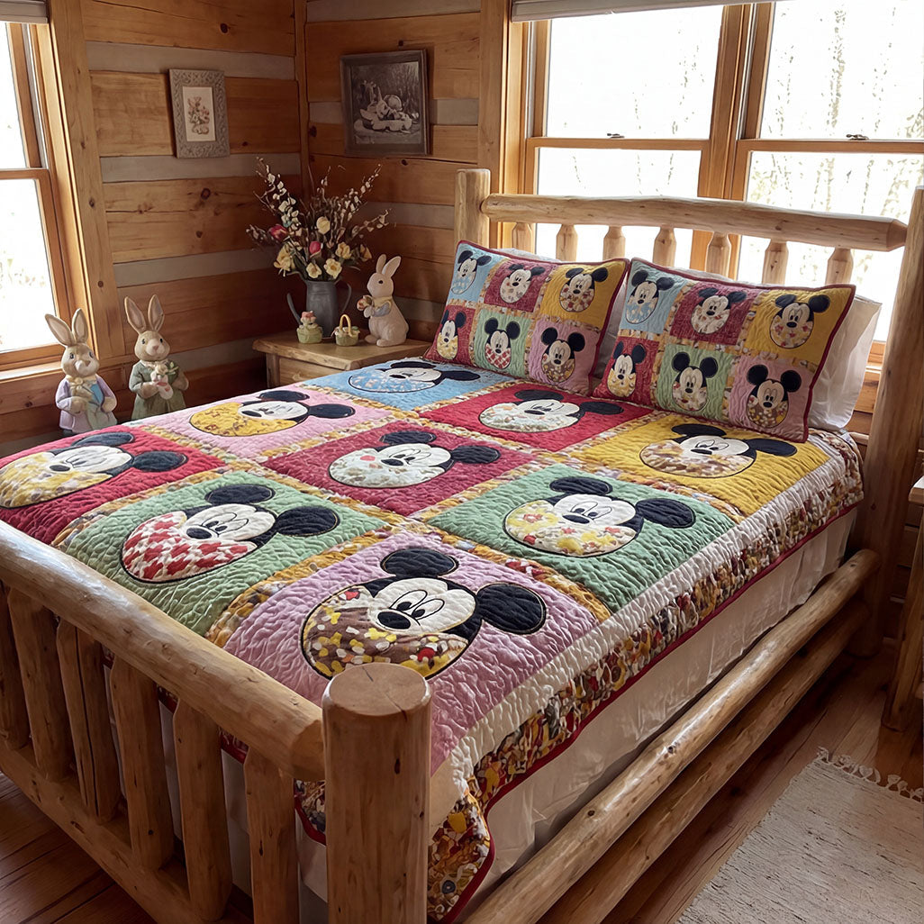 Egg Hunt Memories 3-Piece Quilted Bedding Set DMC0PT056