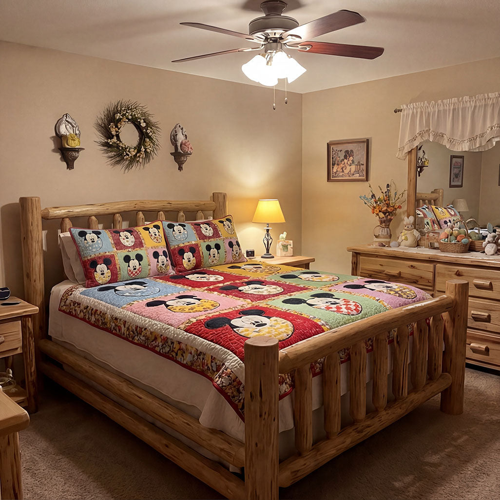 Egg Hunt Memories 3-Piece Quilted Bedding Set DMC0PT056