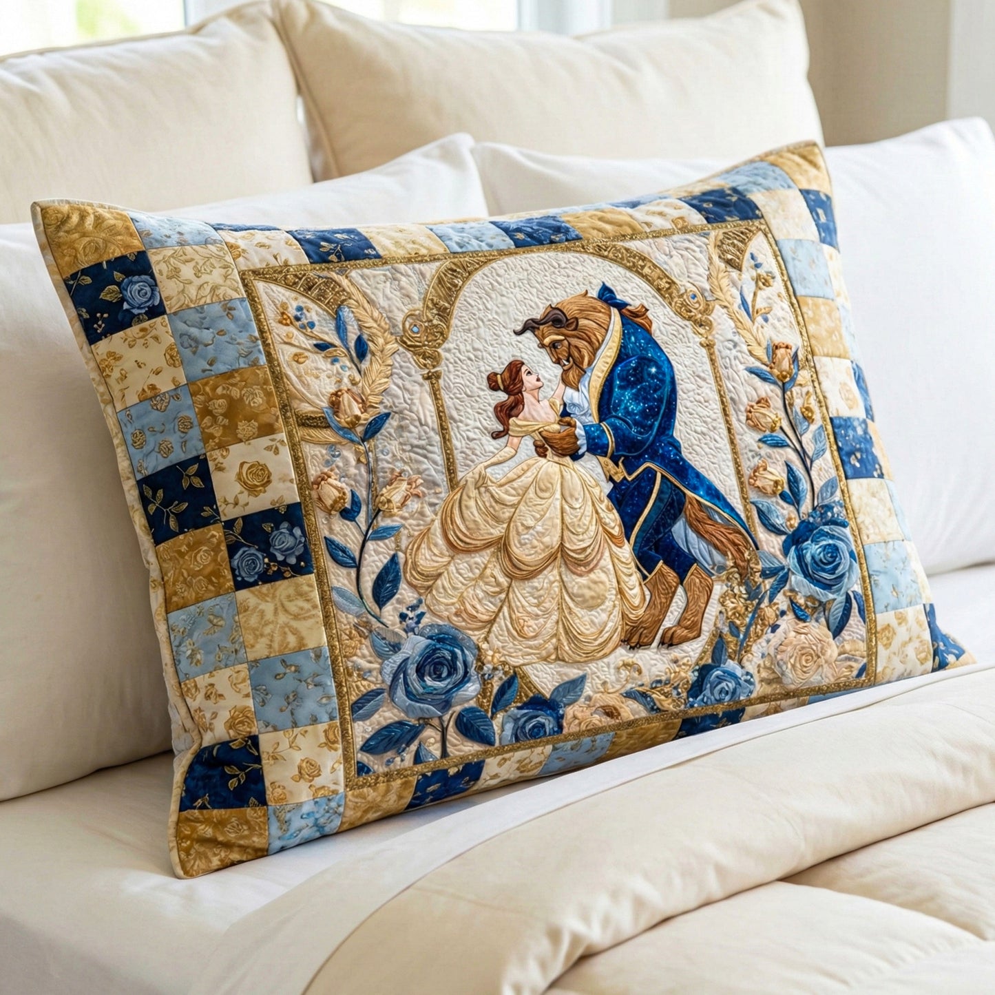 Enchanted Waltz Quilted Bedding Pillow Case DMC0NT097