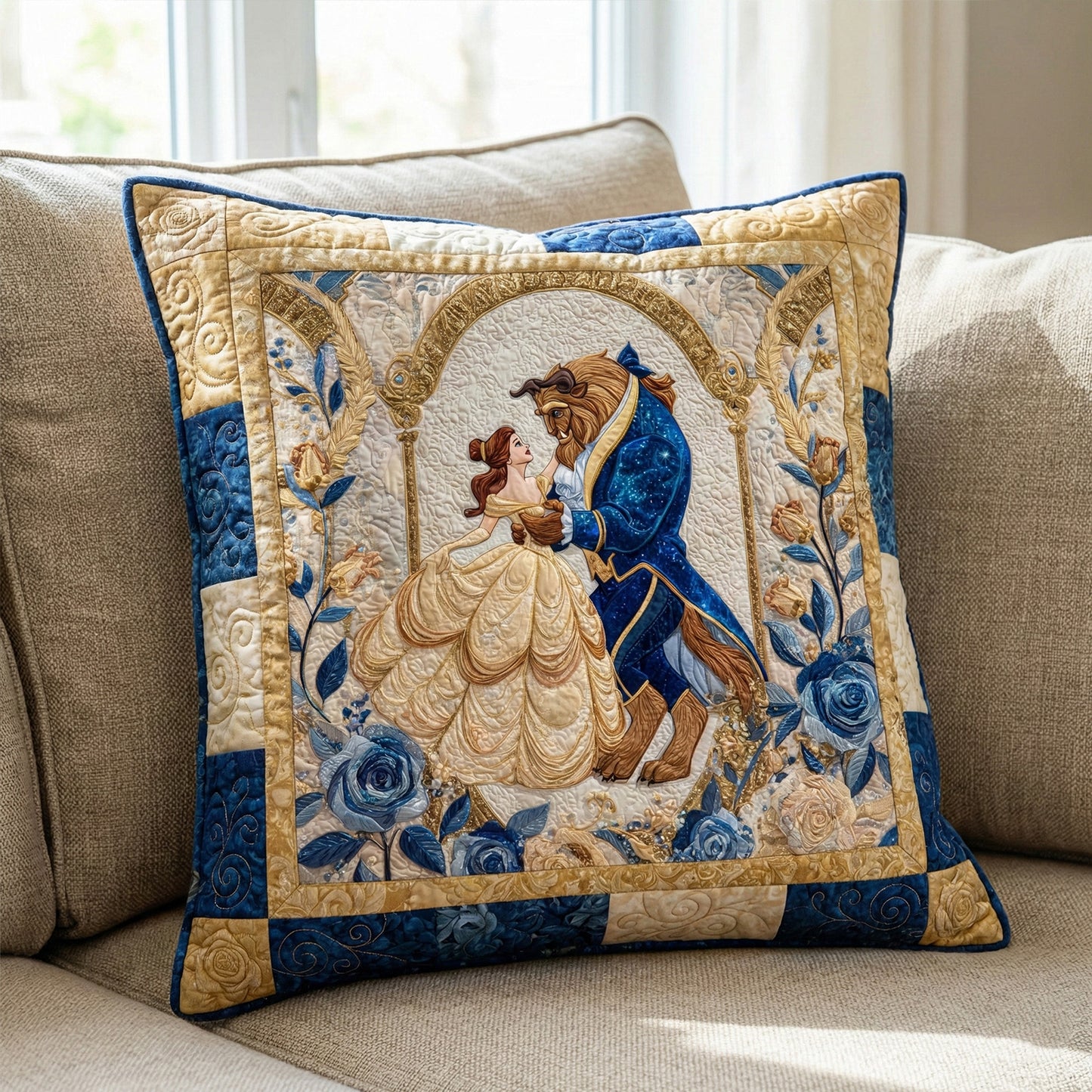 Enchanted Waltz Quilted Pillow Case DMC0NT097