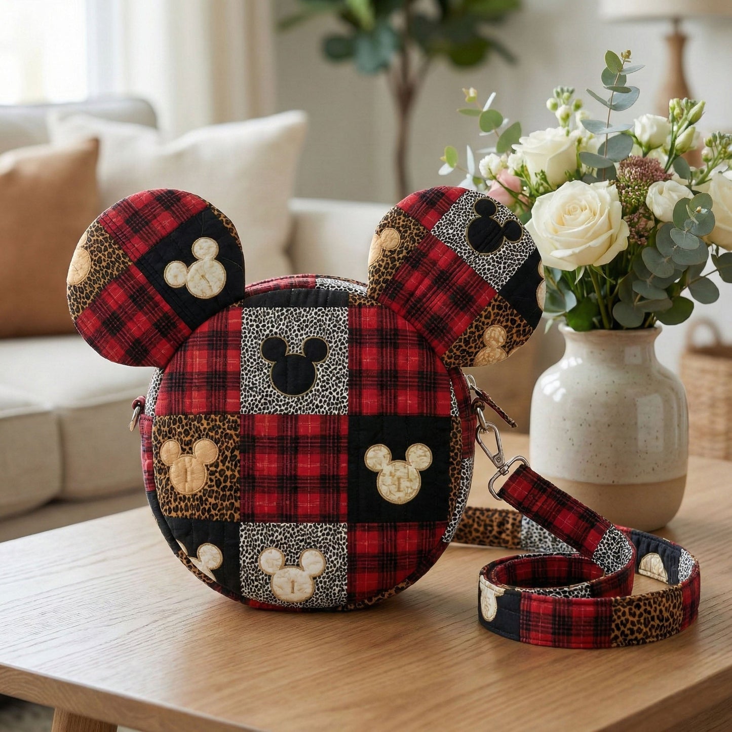 Enchanted Hearts Quilted Crossbody Bag DMC0NT075