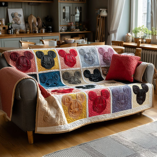 Everlasting Warmth Quilted Sofa Cover DMC0PT010