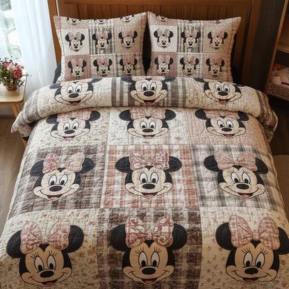 Familiar Feel 3-Piece Quilted Bedding Set DMC0DV010