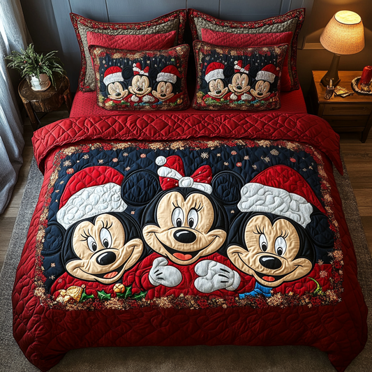 Frosted Forest 3-Piece Quilted Bedding Set NCU0LT010
