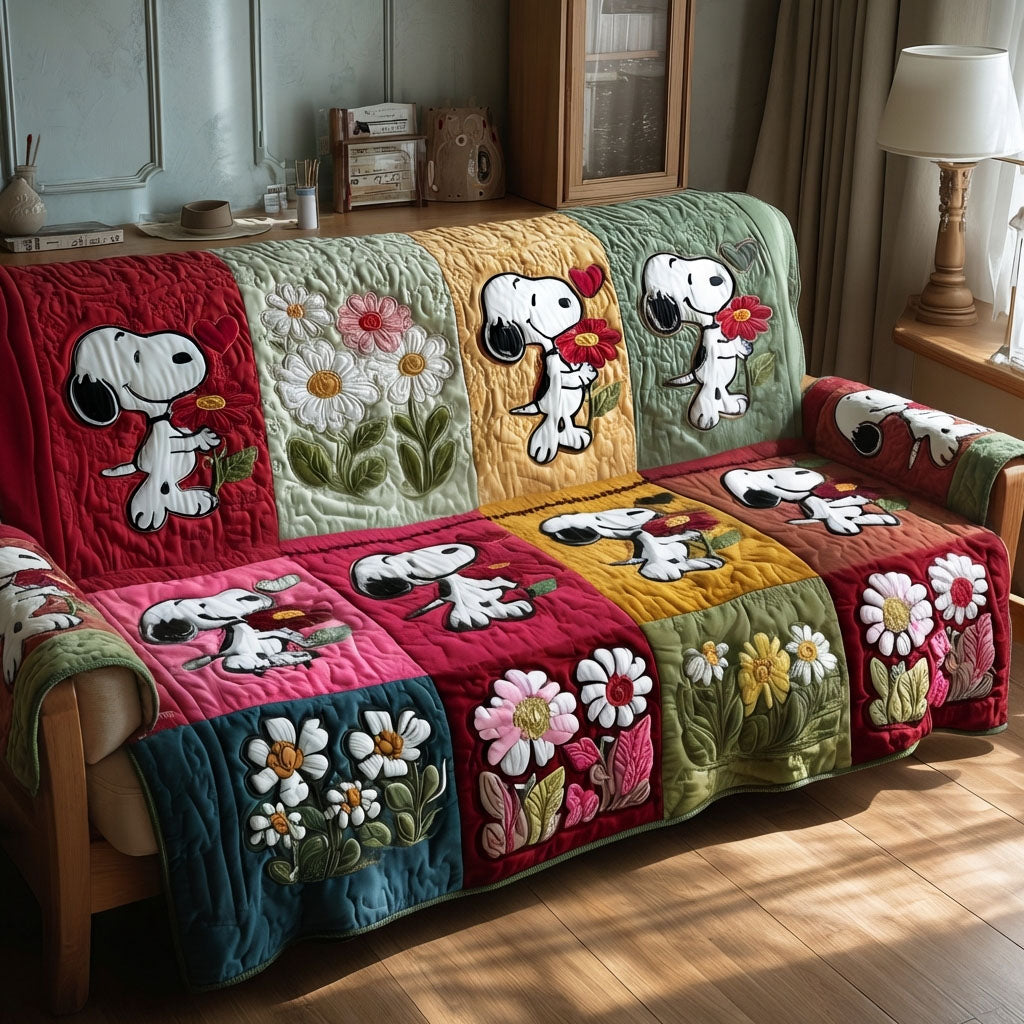 Garden Moments Quilted Sofa Cover DMC0PT072