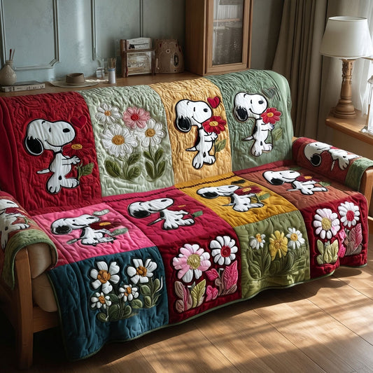 Garden Moments Quilted Sofa Cover DMC0PT072