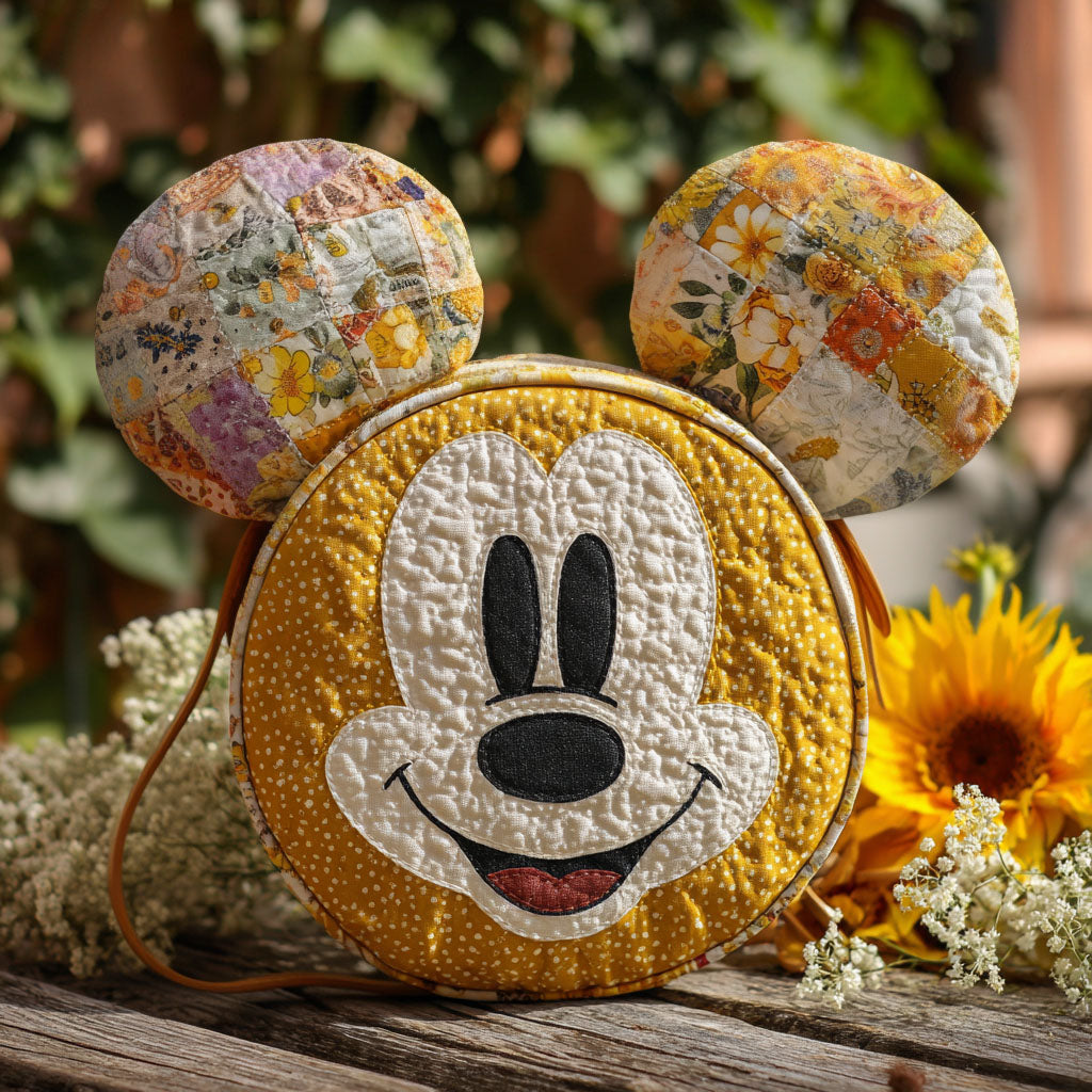 Golden Meadow Quilted Crossbody Bag DMC0PT017