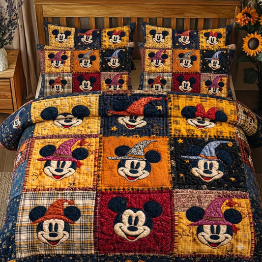 Happy Faces 3-Piece Quilted Bedding Set DMC0DV034