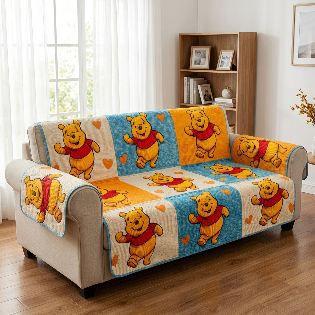 Happy Hug Quilted Sofa Cover DMC0DK055