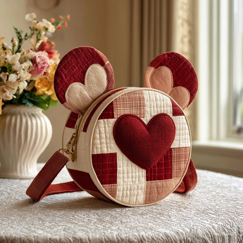 Heartfelt Harmony Quilted Crossbody Bag DMC0NT043