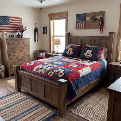 Heartland Memories 3-Piece Quilted Bedding Set DMC0PT043