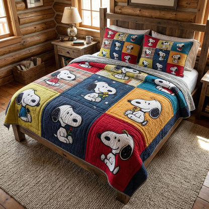 Heritage Classic 3-Piece Quilted Bedding Set DMC0PT083