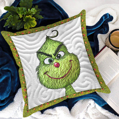 Holiday Mischief Quilted Pillow Case NCU0LT055