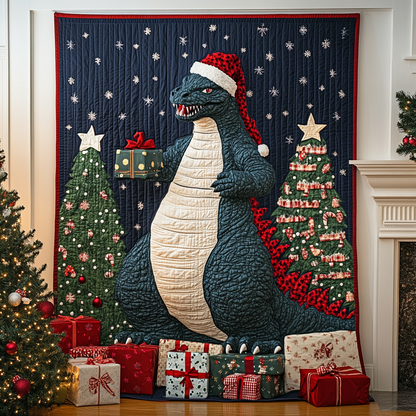 Holiday Roar Quilted Blanket NCU0LT085