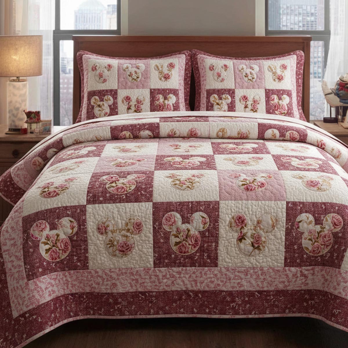 Home Sweet 3-Piece Quilted Bedding Set DMC0DV004