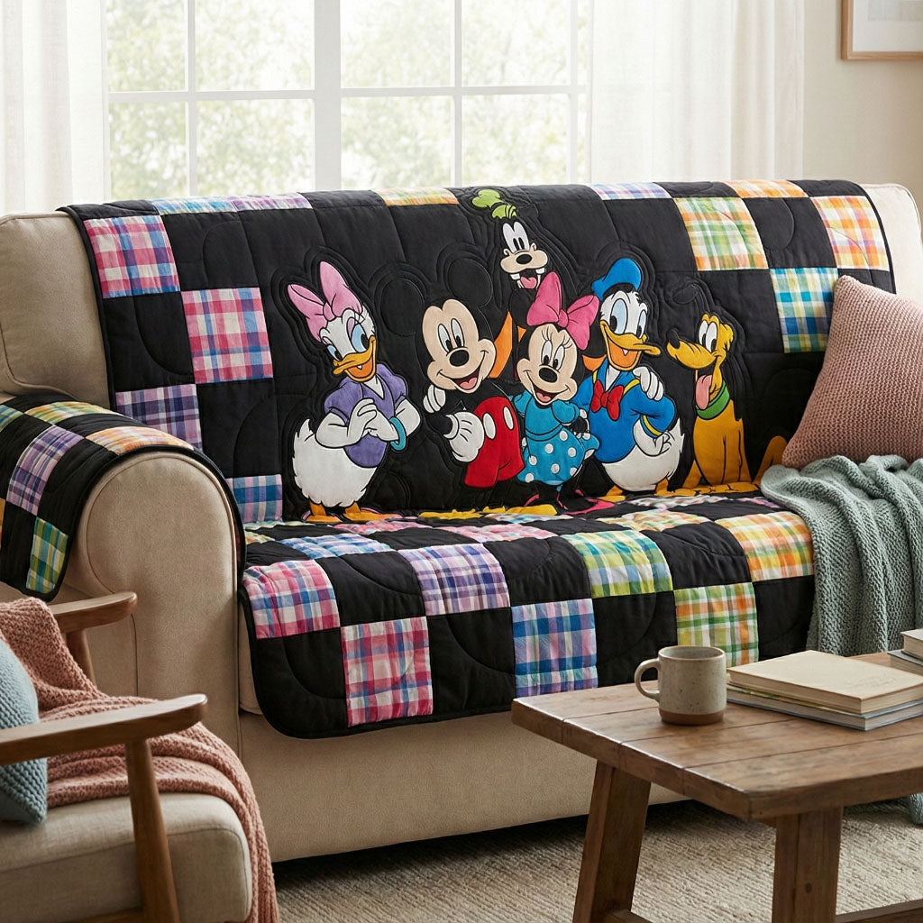 Joyful Living Quilted Sofa Cover DMC0NT022