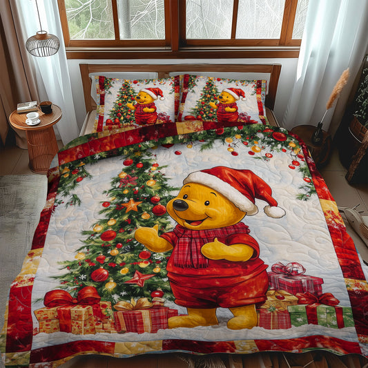 Joyful Slumber 3-Piece Quilted Bedding Set NCU0LT076