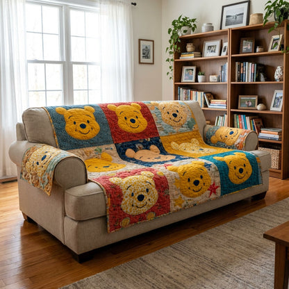Kind Smile Quilted Sofa Cover DMC0DK058