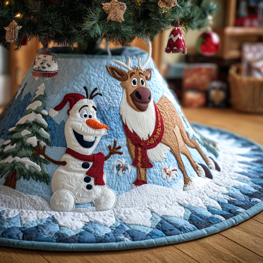 Let It Glow Quilted Tree Skirt NCU0HT103