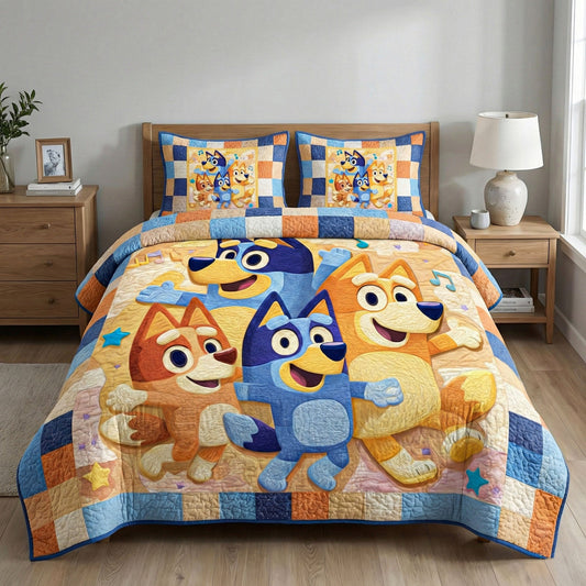 Little Joys 3-Piece Quilted Bedding Set DMC0NT109