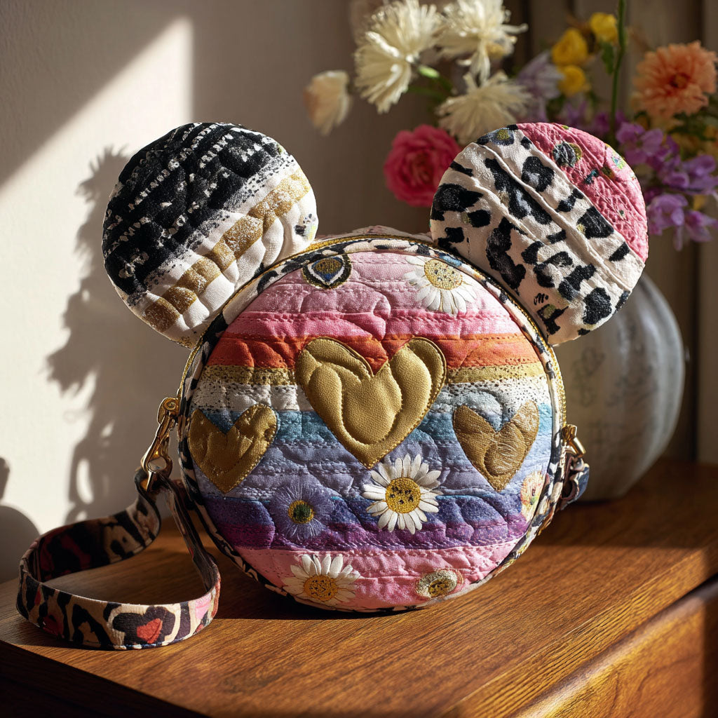 Love Spectrum Classic Quilted Crossbody Bag DMC0PT020