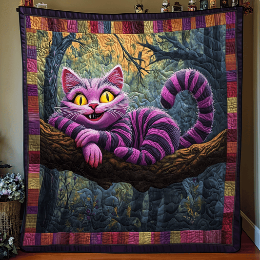 Mystical Feline Haven Quilted Blanket NCU0HT026