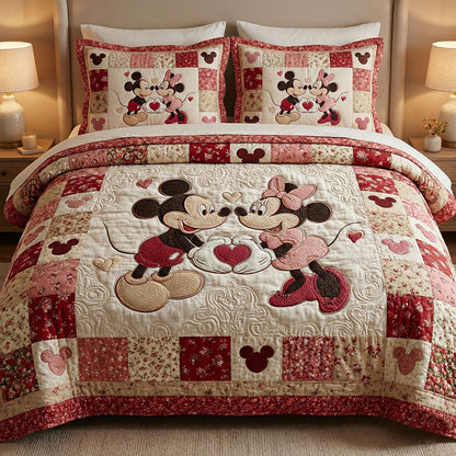Our Fairytale 3-Piece Quilted Bedding Set DMC0NT057