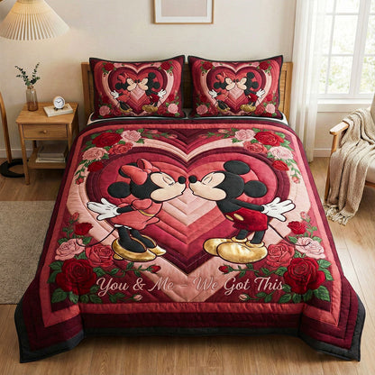 Our Love Home 3-Piece Quilted Bedding Set DMC0NT005