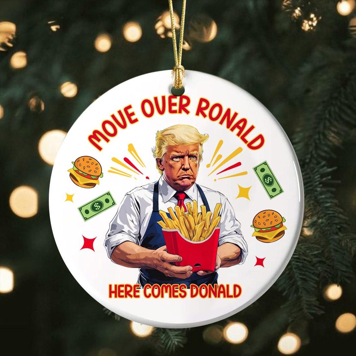 Patriotic Flavor - Ceramic Ornament NCU0HT008