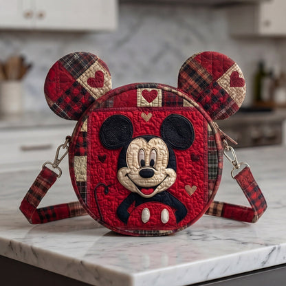Playful Patchwork Quilted Crossbody Bag DMC0NT151