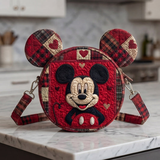 Playful Patchwork Quilted Crossbody Bag DMC0NT151