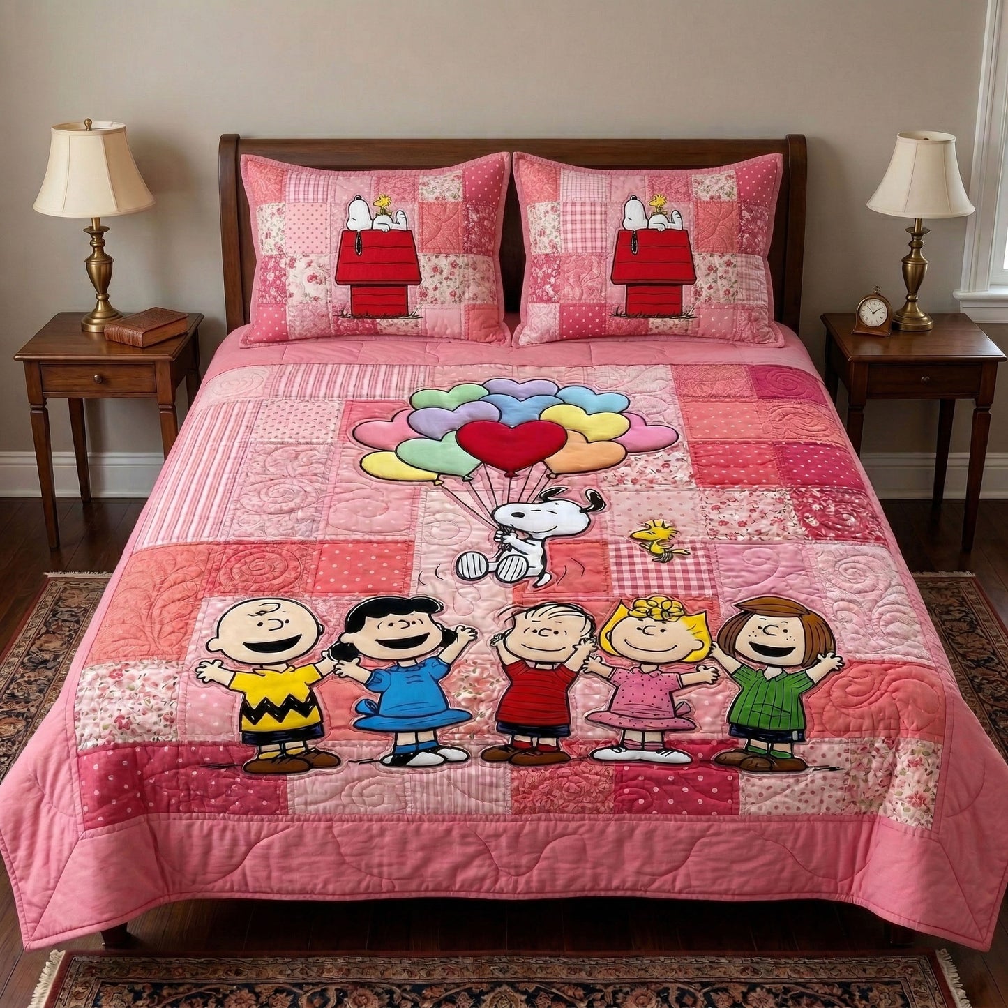 Playground Joy 3-Piece Quilted Bedding Set DMC0NT188