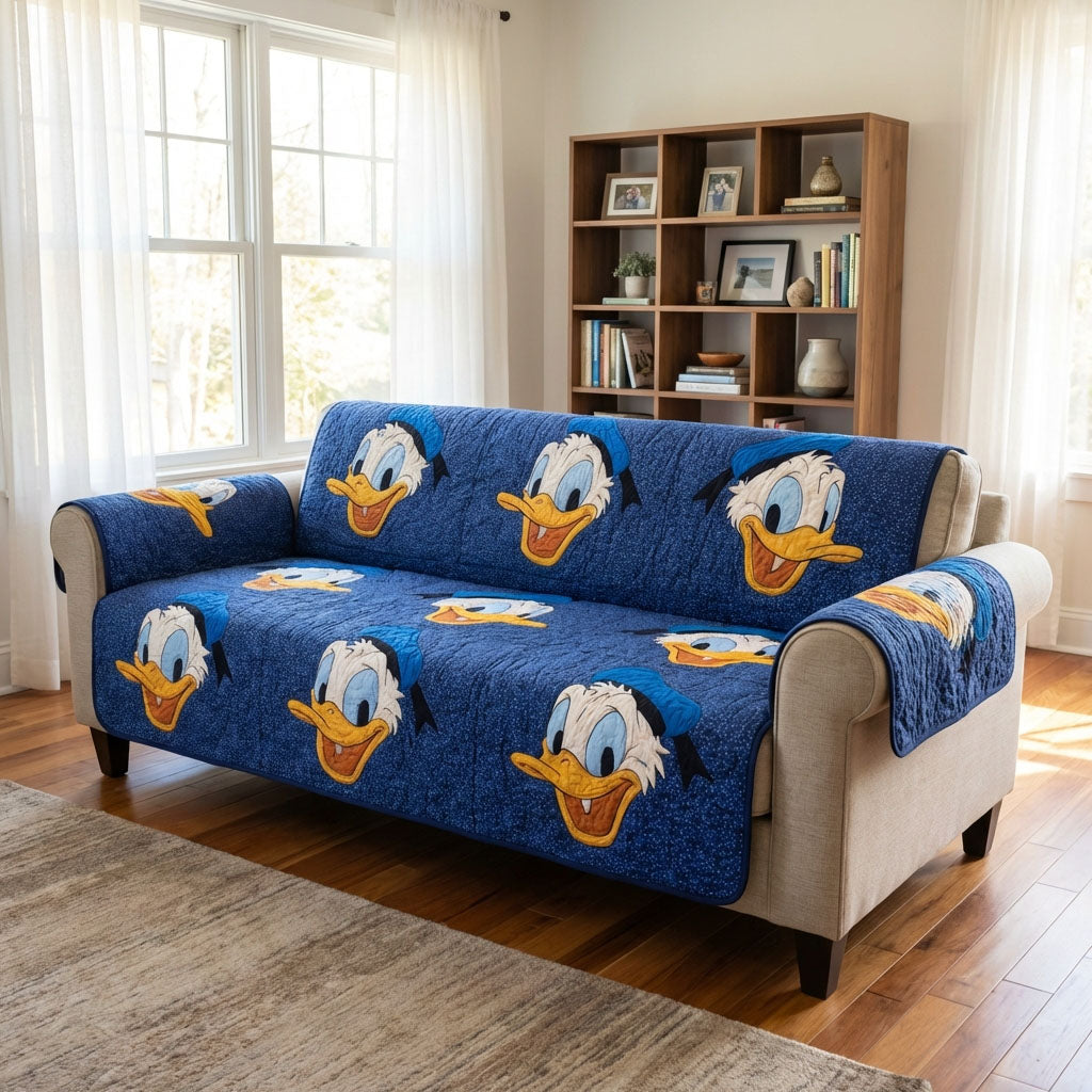 Quack Party Quilted Sofa Cover DMC0DK063
