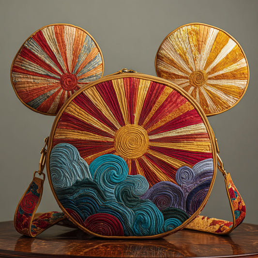 Rainbow Stitch Quilted Crossbody Bag DMC0DK025