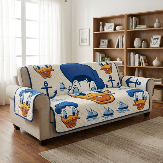 Retro Duck Quilted Sofa Cover DMC0DK061