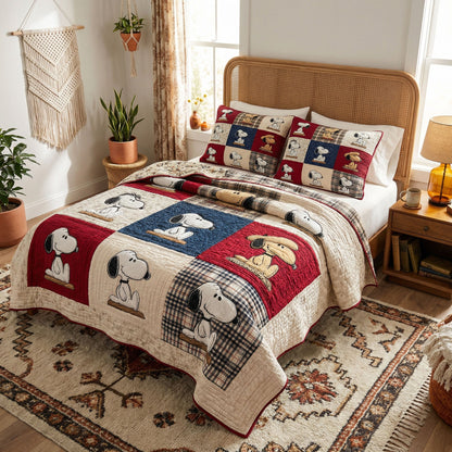 Rustic Dreamscape 3-Piece Quilted Bedding Set DMC0PT085